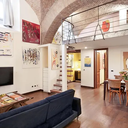Trasteverehome - Artists Loft With Private Parking In Trastevere Feriehus
