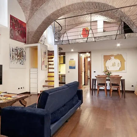 Feriehus Trasteverehome - Artists Loft With Private Parking In Trastevere Rom